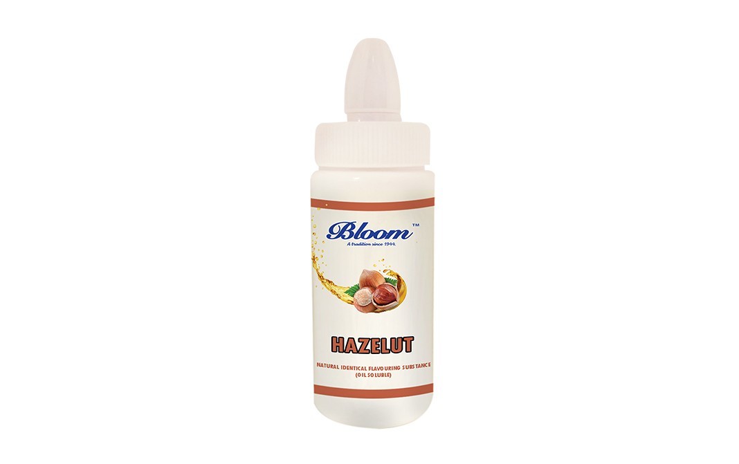 Bloom Hazelnut Natural Identical Flavouring Substances (Oil Soluble)   Plastic Bottle  500 millilitre